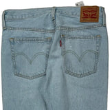 501 Levis Jeans - 30W UK 10 Light Wash Cotton