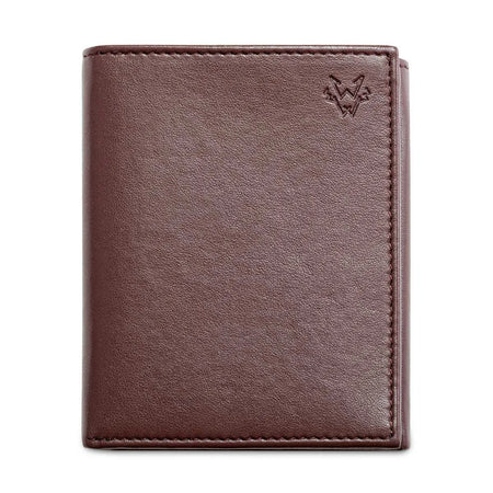 Trifold Wallet in Chestnut Brown