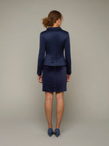 BULB | Cotton Velvet Short Skirt