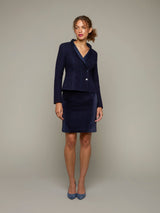 BULB | Cotton Velvet Short Skirt