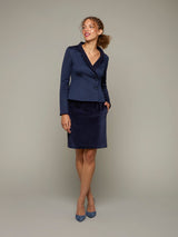 BULB | Cotton Velvet Short Skirt