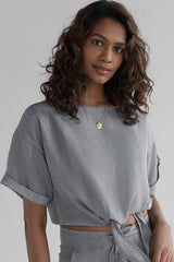 Twist and Sway Set in Stone Grey