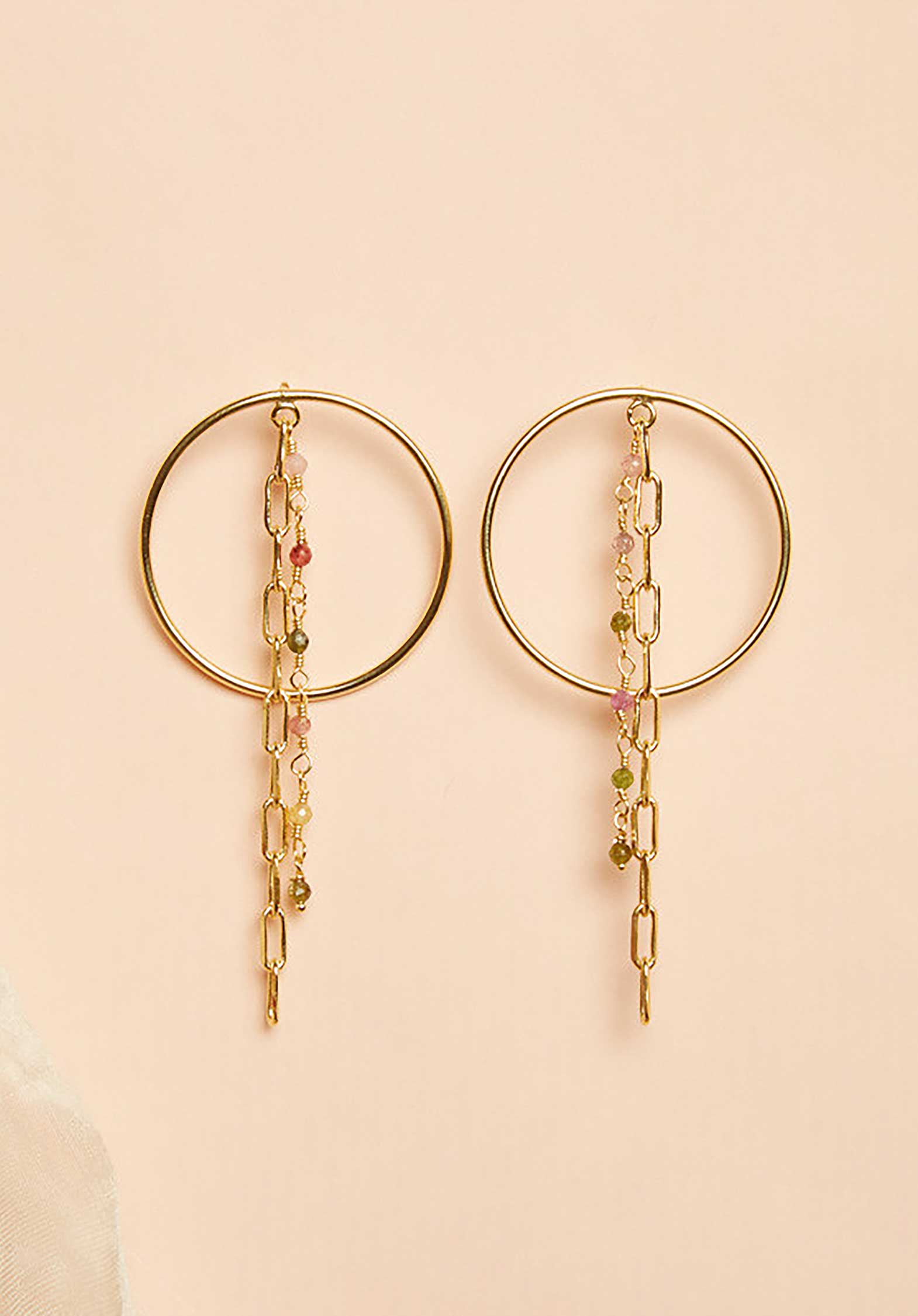 Earring  Bocit Tourmaline