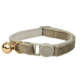 Anypet Stylish Brown Cat Collar Large Size Adjustable Pet Collar With Safety Buckle Bell Durable Strap Comfortable Cat Neck Accessory