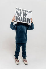 Velvet Kids Joggers - Blue