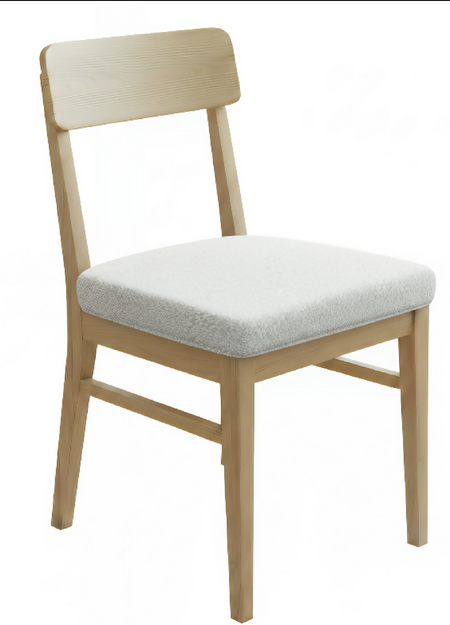 Anyseat Cover Flakey White Print Chair Cover – Stretch Washable Removable Seat Cover for Dining & Kitchen