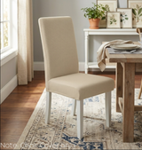 Anyseat Beige Corn Waterproof Chair Cover – Corn Kernel Pattern Stretch Slipcover for Dining Room