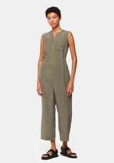 Jumpsuit 38485 Khaki-multi