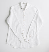 Men's linen shirt Nevada - White
