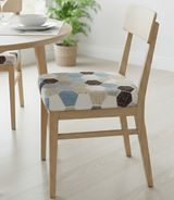 Anyseat Multi Color Diamond Print Chair Cover – Stretch Washable Removable Seat Cover for Dining & Kitchen