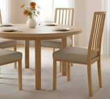 Anyseat Plain Grey Stretch Chair Cover – Washable, Removable Dining & Kitchen Seat Protector