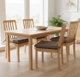 Anyhouz Non-Slip Square Stool Cushion – Soft, Washable Cover for Comfortable Seating