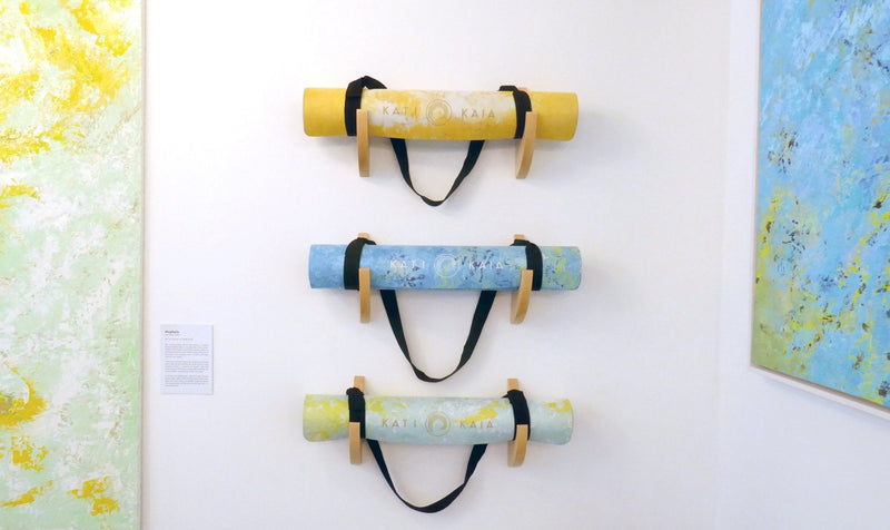 Yoga Mat Wall Hooks