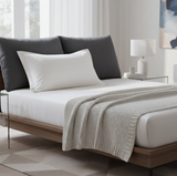 Anypillow White Pure Silk Pillowcase 50x90cm Soft Smooth Luxury Bedding