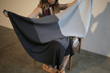 Grayscale Throw Blanket