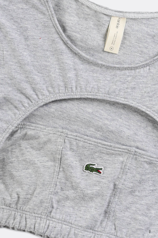 Rework Lacoste Cut Out Tee - M