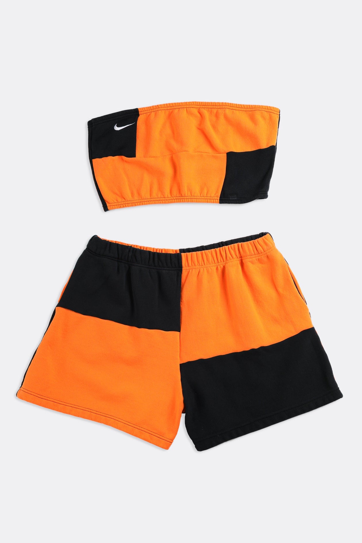 Rework Nike Patchwork Sweatshorts Set - 3XL – Cerqular