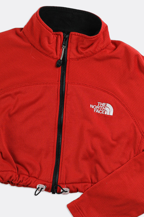Rework North Face Crop Jacket - XS