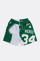 Unisex Rework Celtics NBA Jersey Shorts - Women-M, Men-S