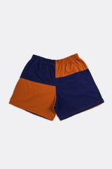 Unisex Rework Polo Patchwork Tee Shorts - L