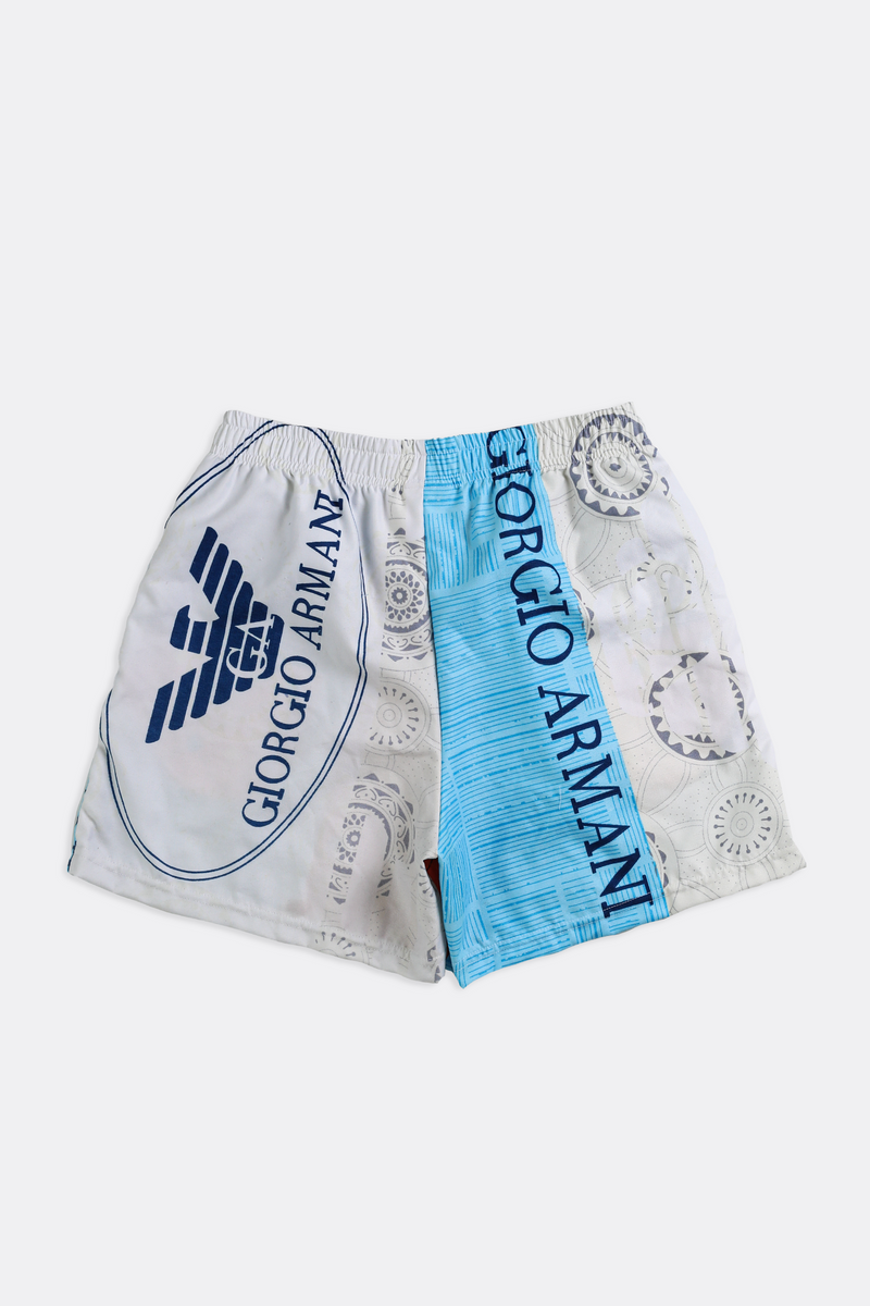 Unisex Rework Bootleg Giorgio Armani Boxer Shorts - S