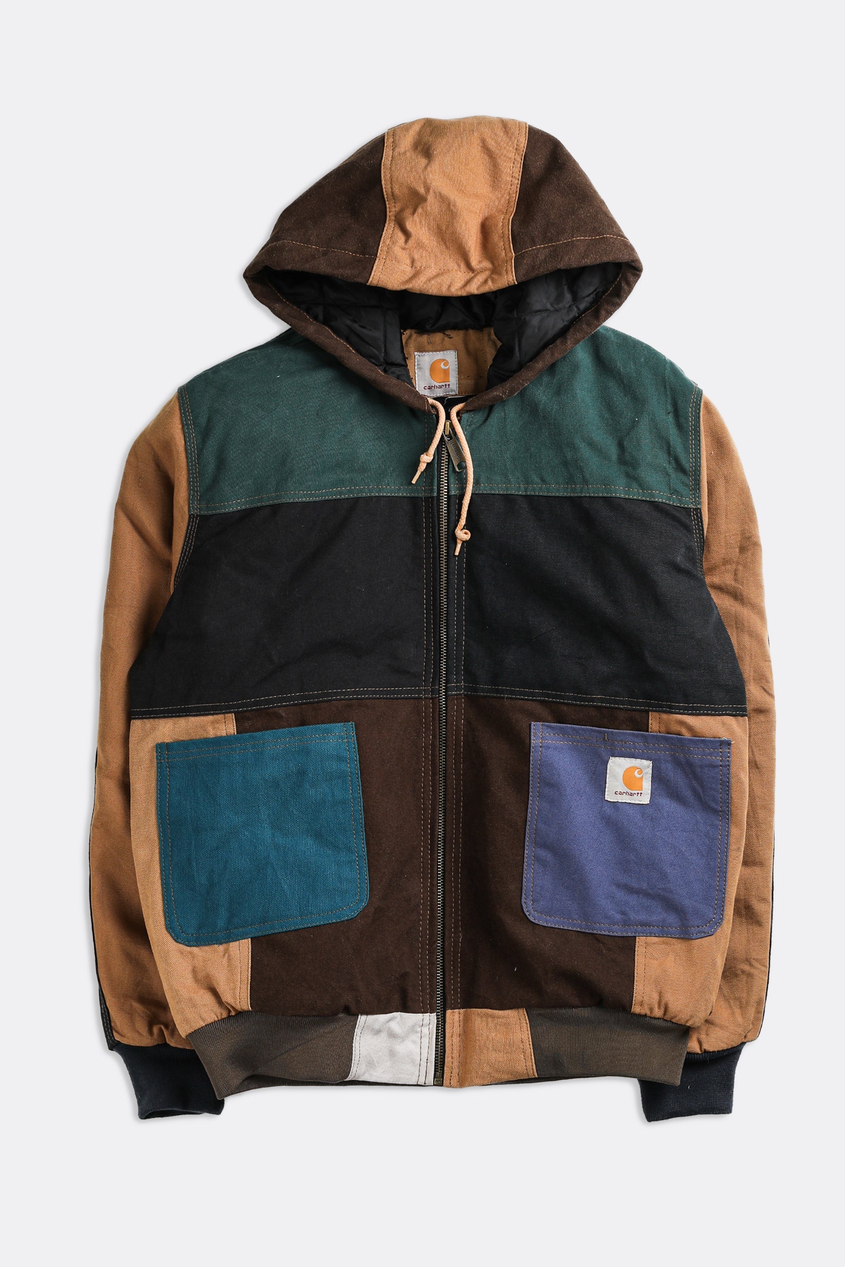 Introducing the new Rework Carhartt Patch Jacket◽️Every jacket is 1 of 1  with unique canvas patches