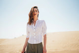 Grace - Linen Blouse