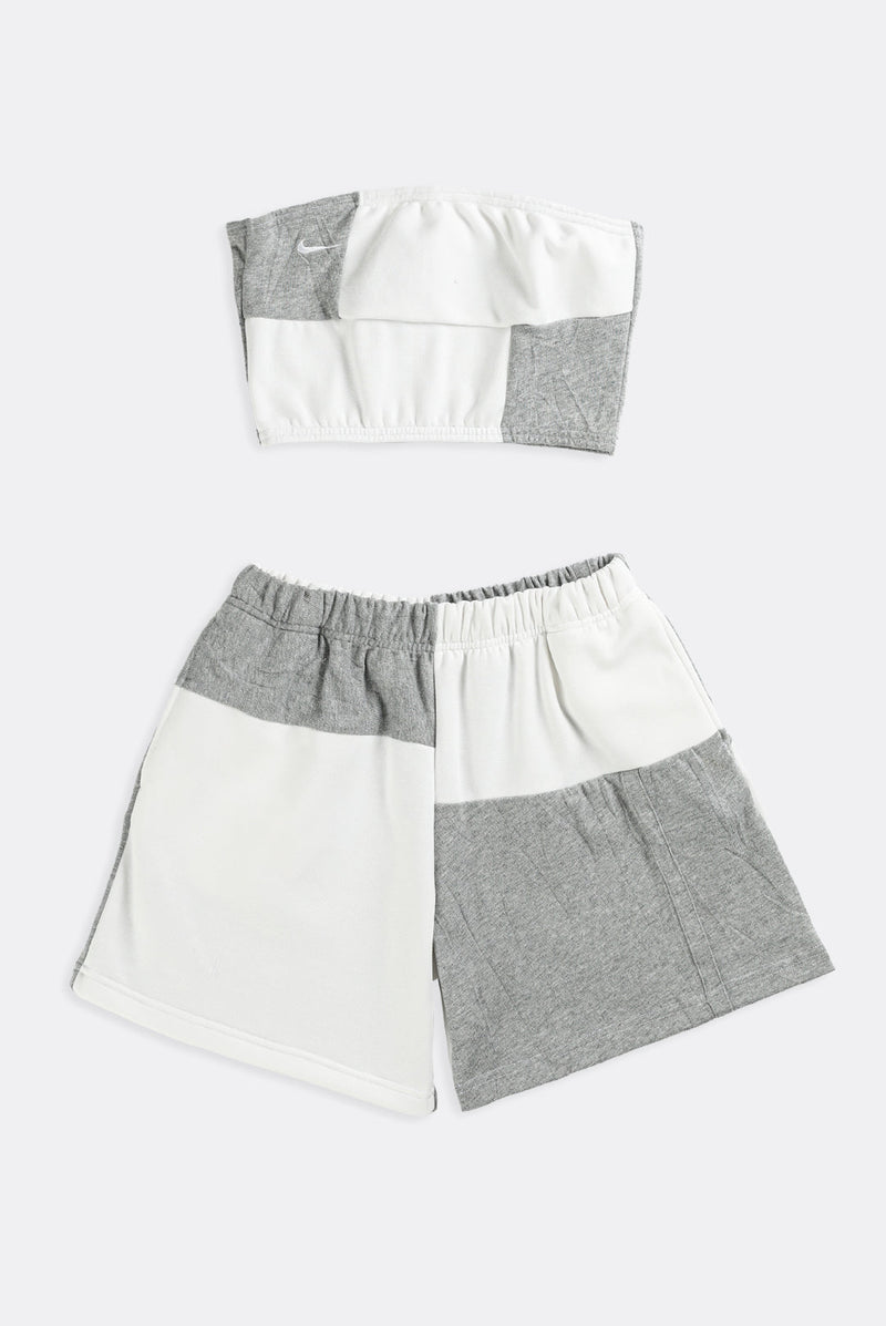 Rework Nike Patchwork Sweatshorts Set - XS, S, M, L, XL