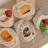 100% Organic Cotton Mesh Produce Bags