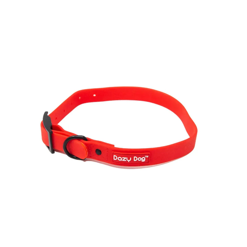 z Dazy Dog Dog Collar Red Extra Large