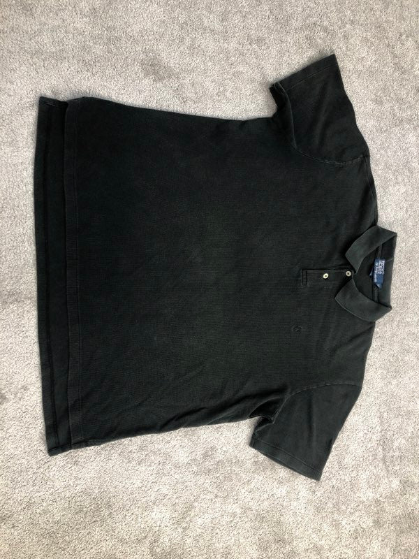 Polo By Ralph Lauren Polo Shirts  Mens X Large Black 100% Cotton Short Sleeve