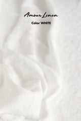 Linen pants ADONIS L White