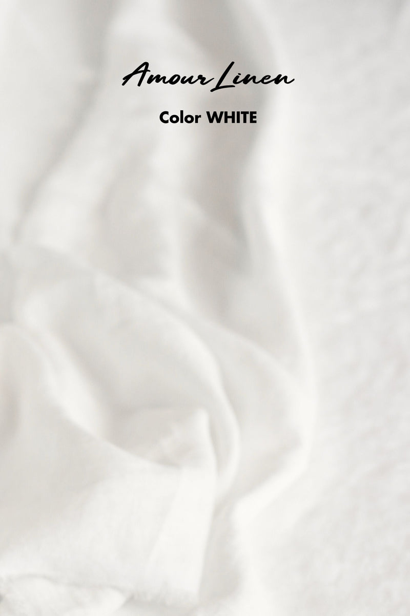 Linen pants ADONIS L White