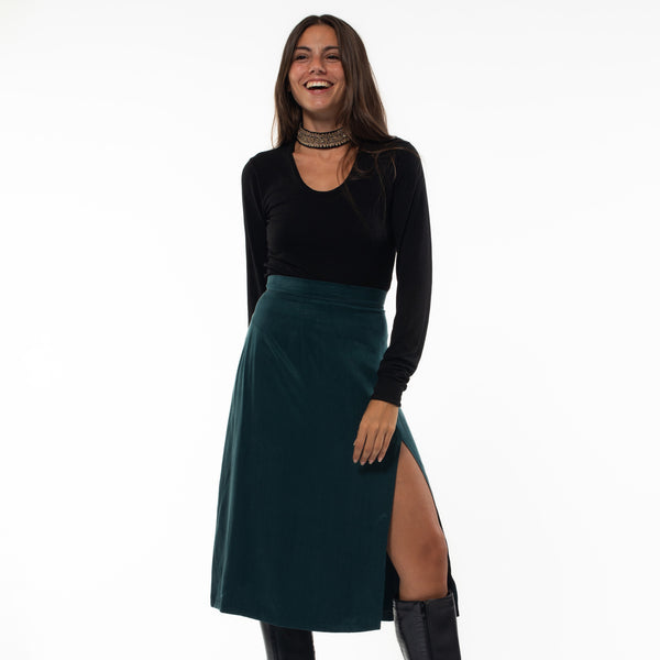 Venere Skirt - Emerald