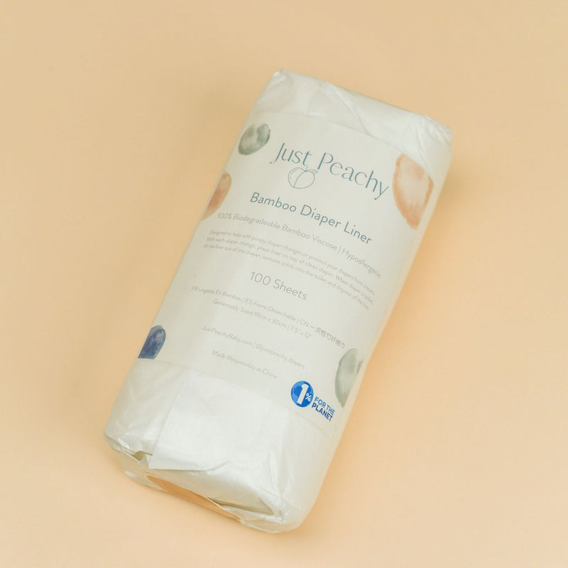 Bamboo Biodegradable Liners 100 Sheets