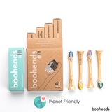 Soniboo - Bamboo Electric Toothbrush Heads Compatible with Sonicare* | Deep Clean 4PK Multi