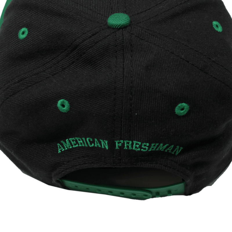 AMERICAN FRESHMAN Matalan Authentic Campus Clothing Snapback Cap Green Wool Mens One Size