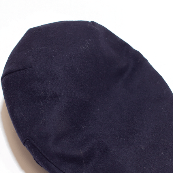 Vintage MAYSER Wool Mix Flat Cap Blue 80s Mens One Size