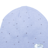 CHAMPION Embellished Rhinestone Beanie Purple Knit Girls One Size