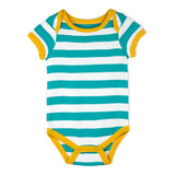 100% Organic Cotton Short Sleeve Baby Bodysuits