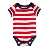 100% Organic Cotton Short Sleeve Baby Bodysuits