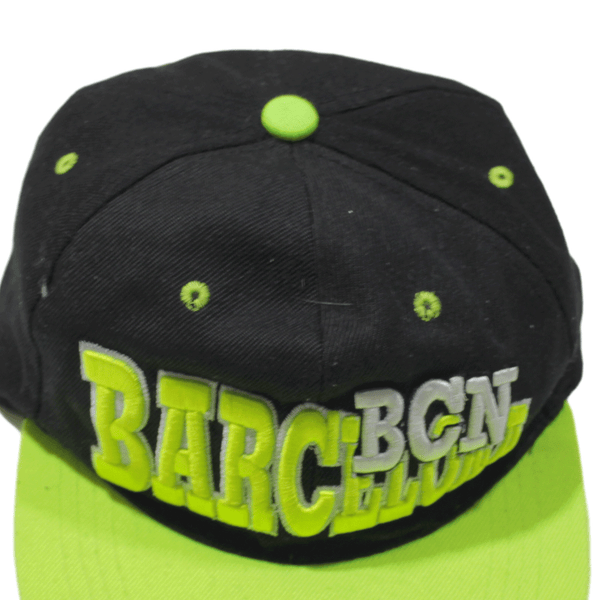 Barcelona Snapback Cap Black Mens One Size