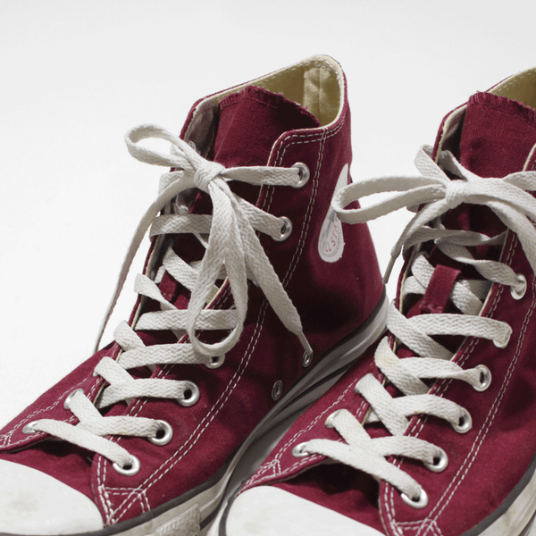 CONVERSE Sneaker Shoes Maroon Womens UK 11