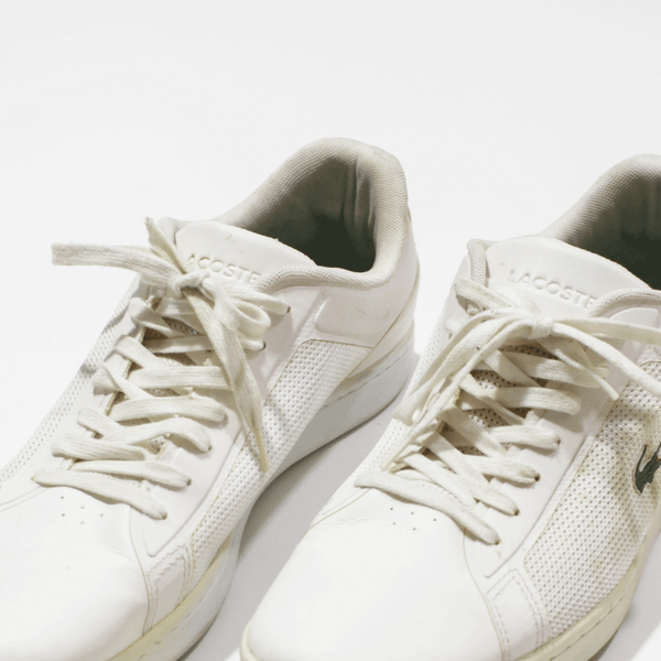 LACOSTE Sneaker Shoes White Mens UK 9.5