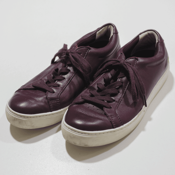 LACOSTE Sneaker Shoes Purple Mens UK 5.5