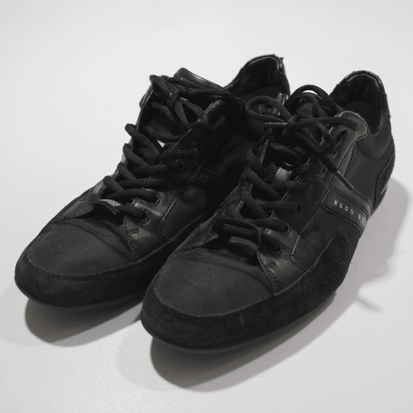 HUGO BOSS Sneaker Shoes Black Mens UK 7.5