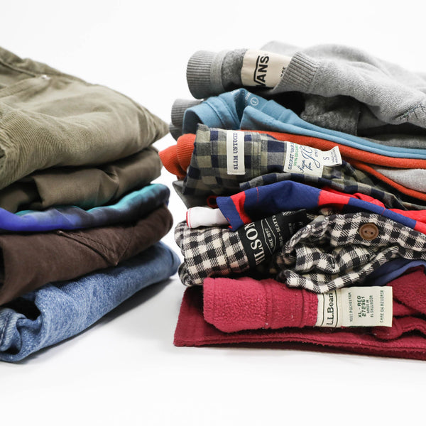Men's Most Wanted Secondhand Wholesale Clothing Pallet