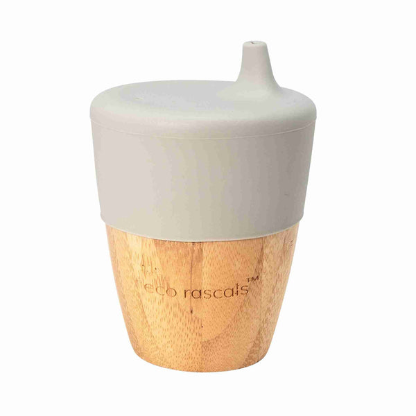 Bamboo Sippy Cup - Grey