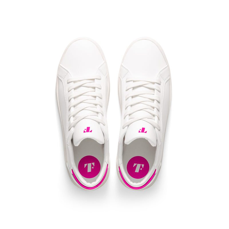 Women's Lace Up | White-Hot Pink