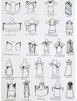 Long Multi Wear Skirt (straight hem) - Eco Couture - Wholesale